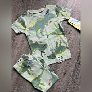 Carter's Easter Dinosaur Pajama Set